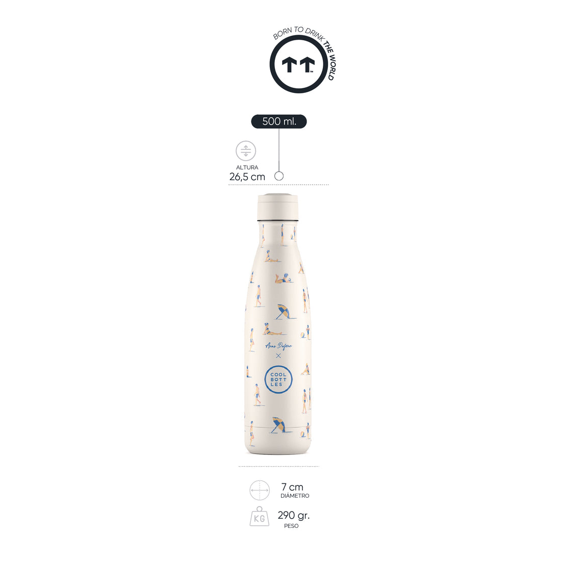 Cool Bottles Botella Termo Ocean Breeze 500ml
