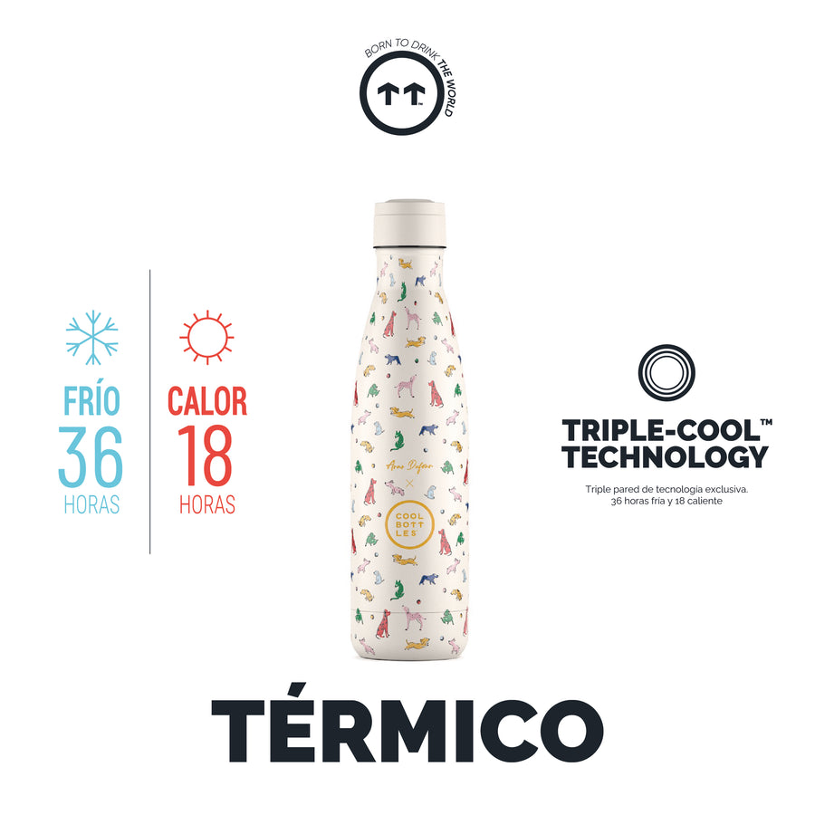 Cool Bottles Botella Termo Doggie Party 500ml