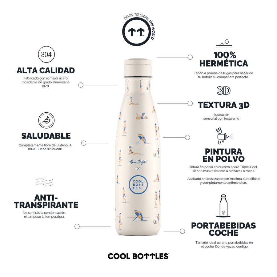Cool Bottles Botella Termo Ocean Breeze 500ml
