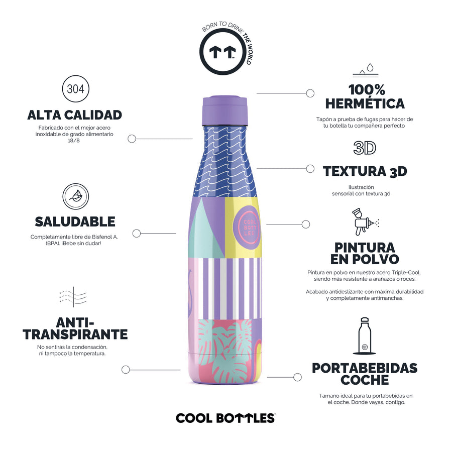 Cool Bottles Botella Termo René 500ml