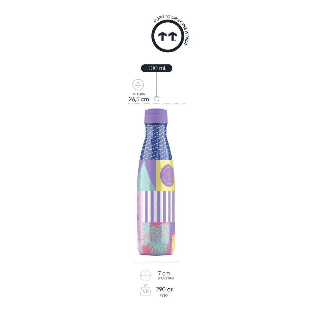 Cool Bottles Botella Termo René 500ml