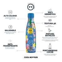 Cool Bottles Botella Termo Sunshine Fiesta 500ml
