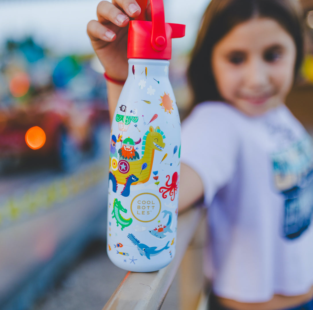Cool Bottles Botella Termo Infantil Brave Vikings 350ml