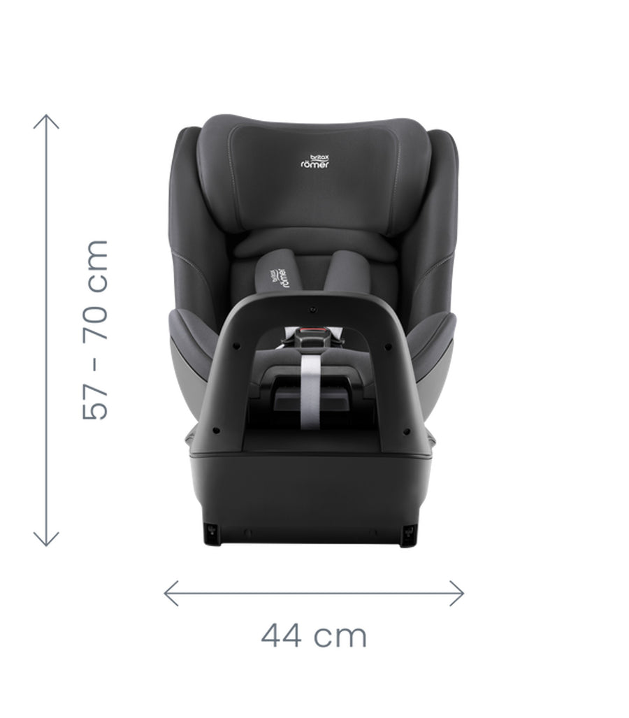 Britax Linea Europea SWIVEL 2-360, Midnight Grey de 0 a 7 años